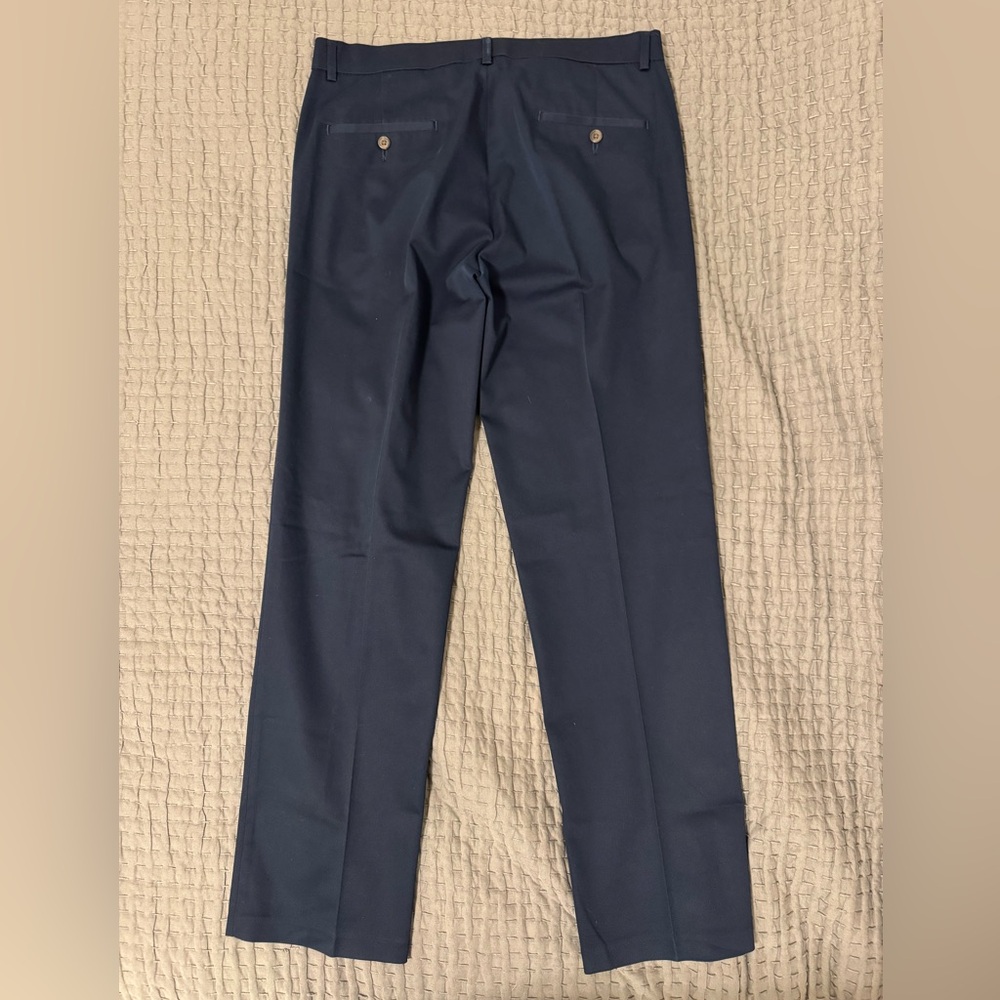 NWOT Haggar Mens Straight Fit Premium No Iron Khaki Pant - Picture 3 of 7